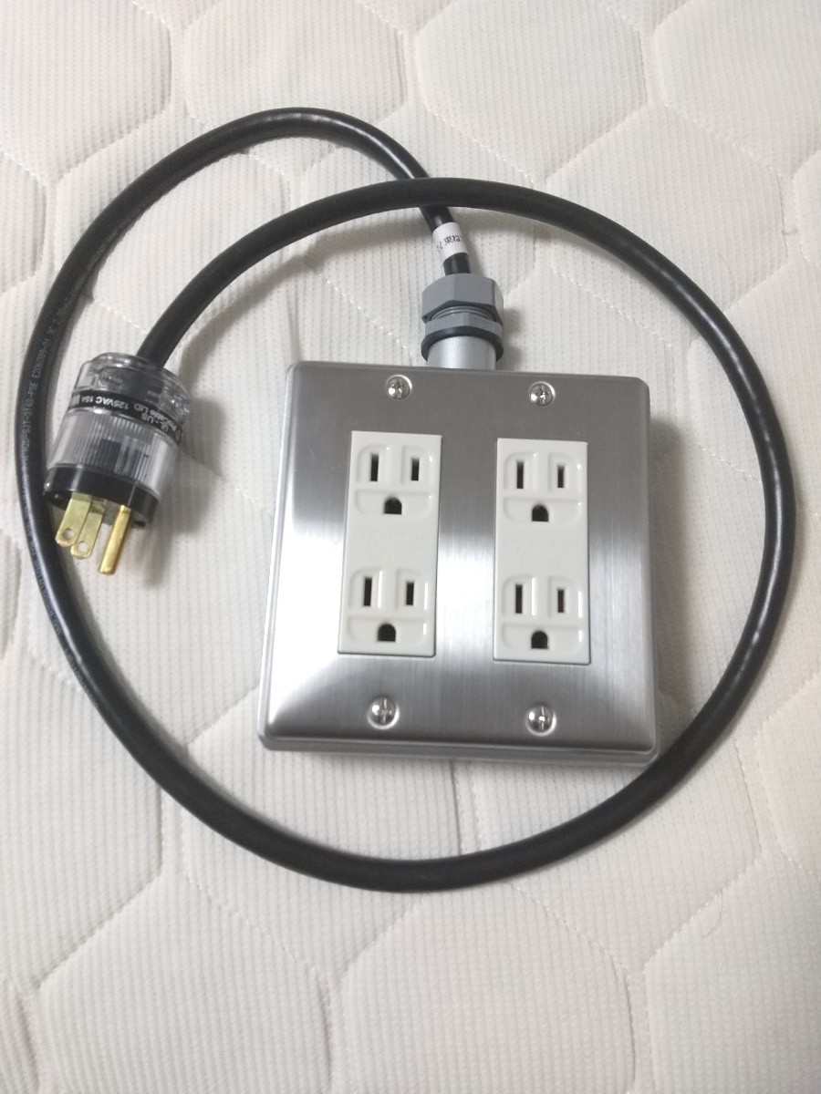 □電源タップ□ プロケーブル PROCABLE 超越重鉄タップ【4口 1m