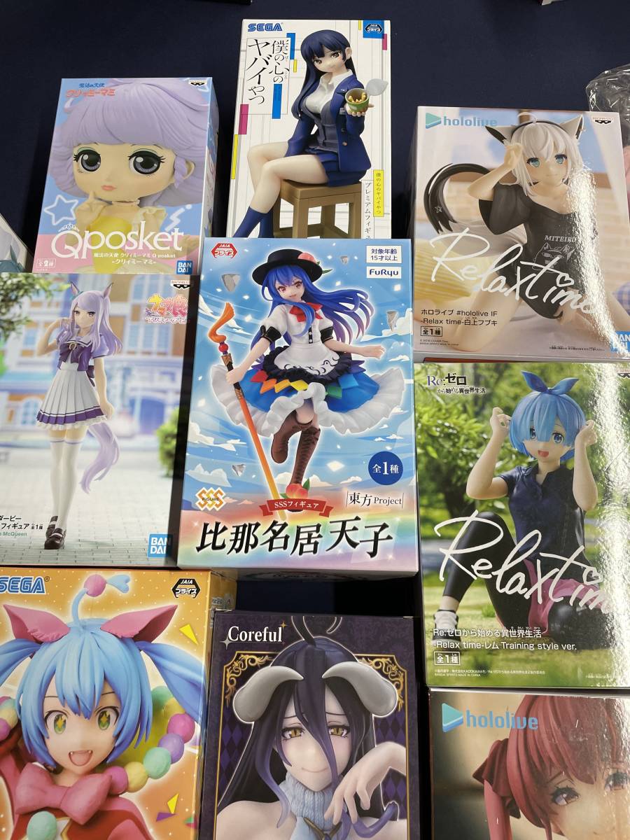 未開封 美少女フィギュア ぬいぐるみまとめ売り23体セット リゼロ 五等
