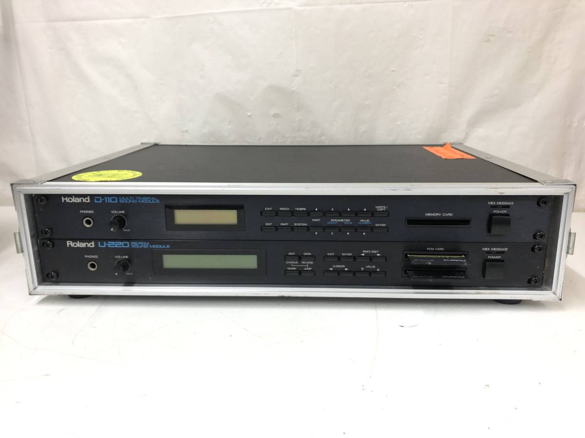 99F7231 Roland U-220 D-110 音源モジュール サウンドモジュール PCM