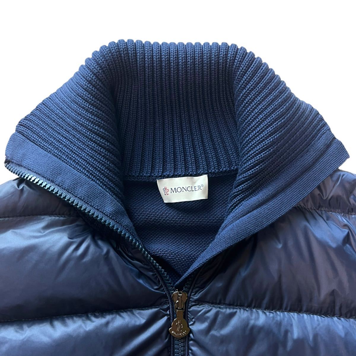 送料込☆モンクレール MONCLER☆ダウン カーディガン 14A 大人も着