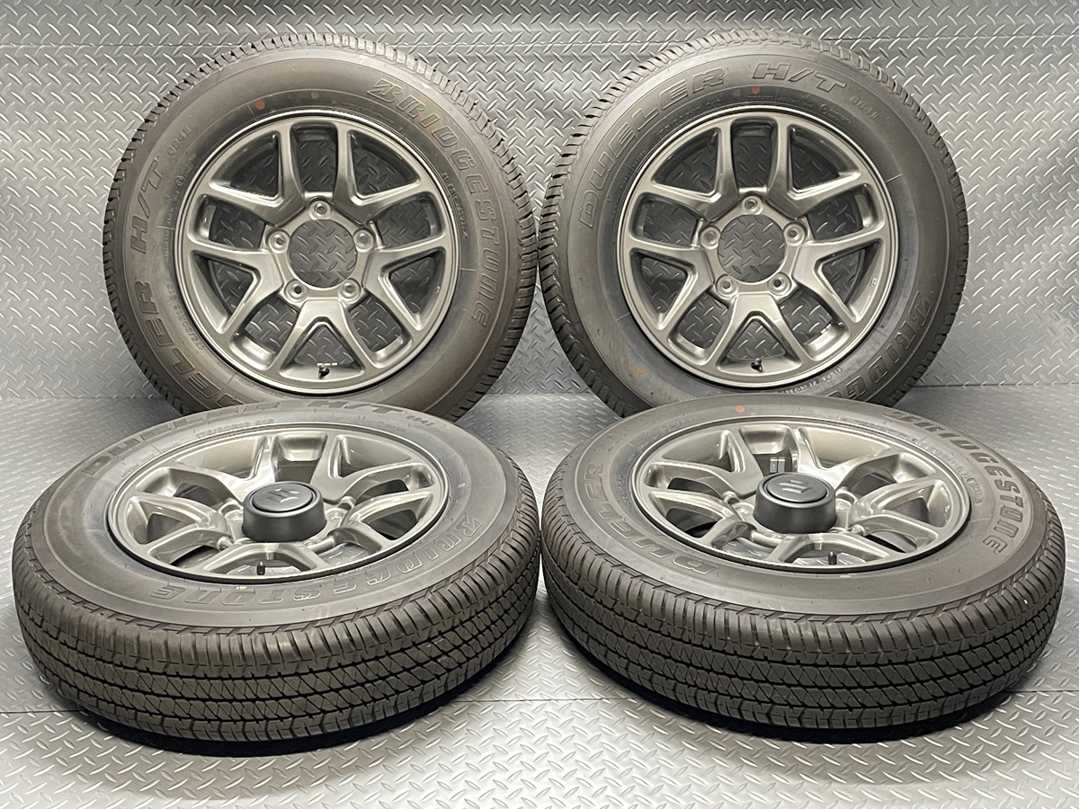 新車外し】ジムニー JB64 純正アルミホイール 16×5.5J+22 PCD139.7