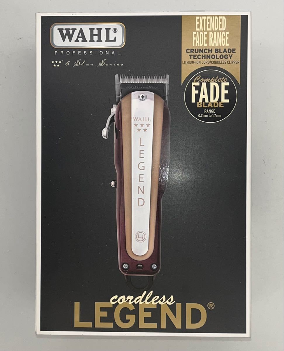 新品並行!WAHL Legend ウォール レジェンド コードレスバリカン
