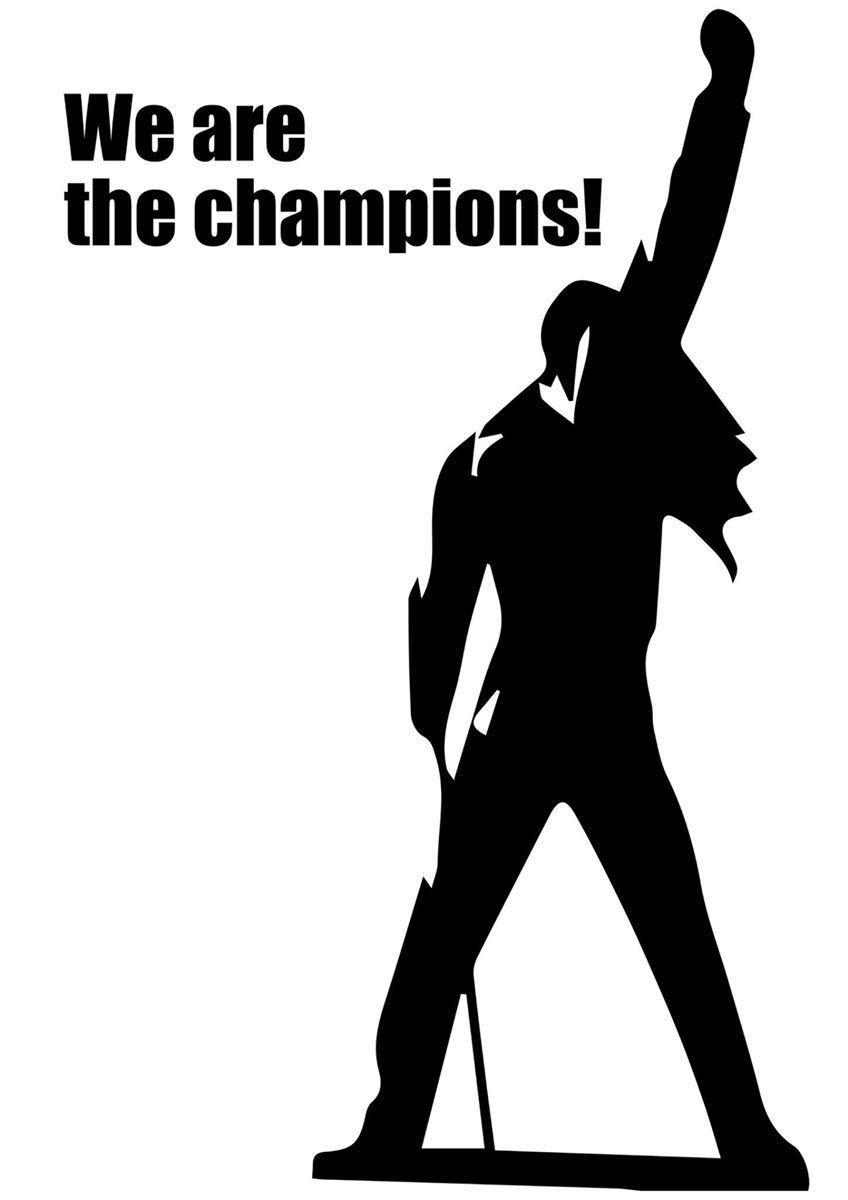 新品 クイーン フレディマーキュリー 拳 We Are The Champions