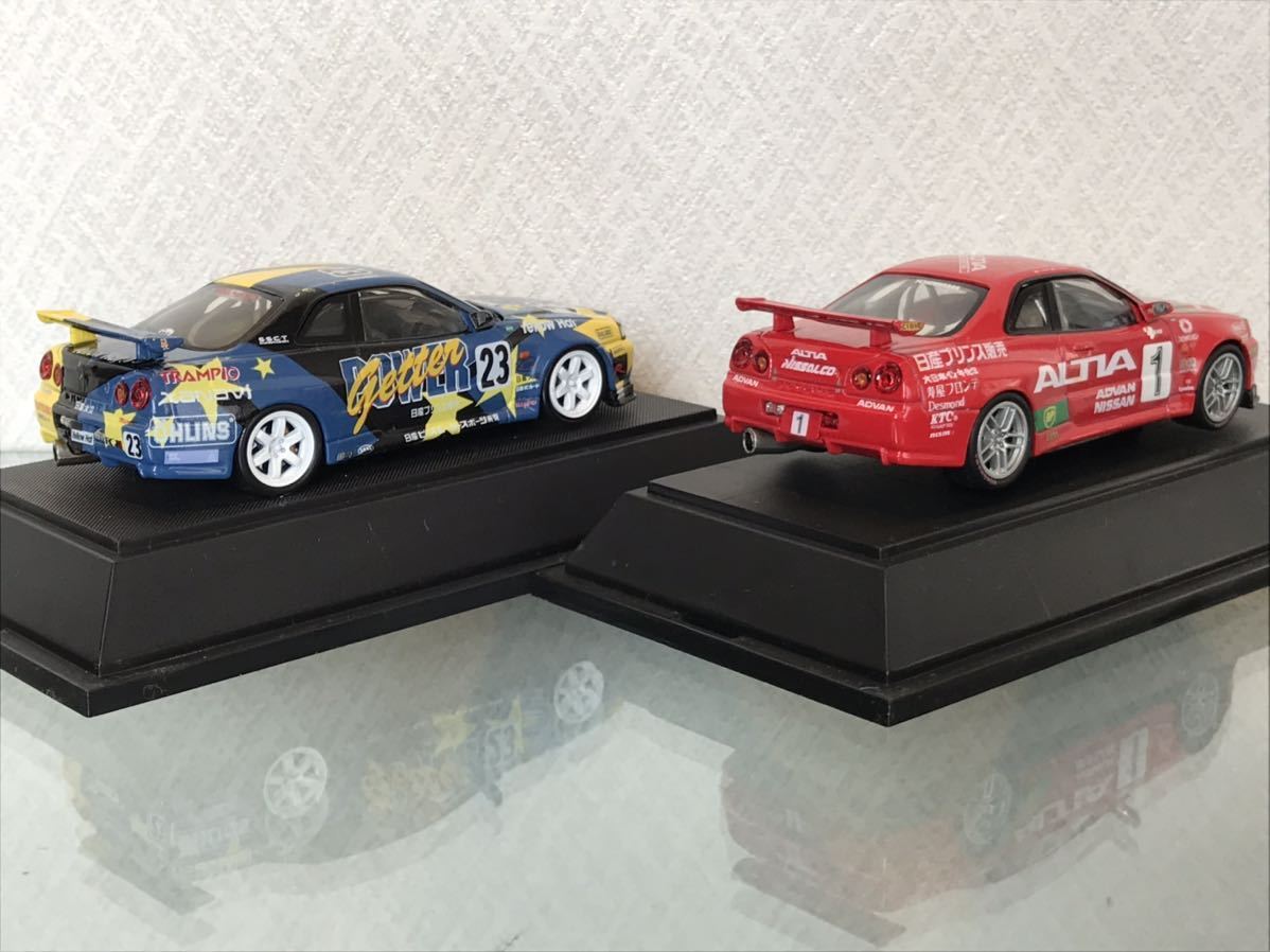 送料無料 1/43 日産 スカイライン GT-R R34 N1 レースカー 送料無料 1/43 日産 スカイライン GT-R R34 N1 レースカー