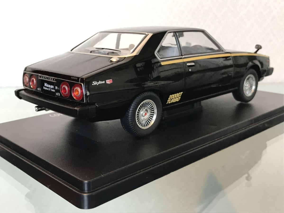 送料無料　1/24 日産　スカイライン HT 2000GT ターボ 1980 ミニカー　国産名車コレクション ジャパン 旧車 NISSAN SKYLINE TURBO_画像7