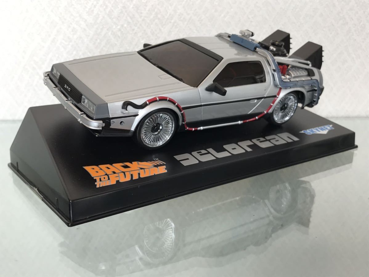 送料無料　京商ミニッツレーサー用 バック トュー ザ フューチャー デロリアン ラジコンボディ AOSIMA SKYNET BACK TO THE FUTURE DELOREAN