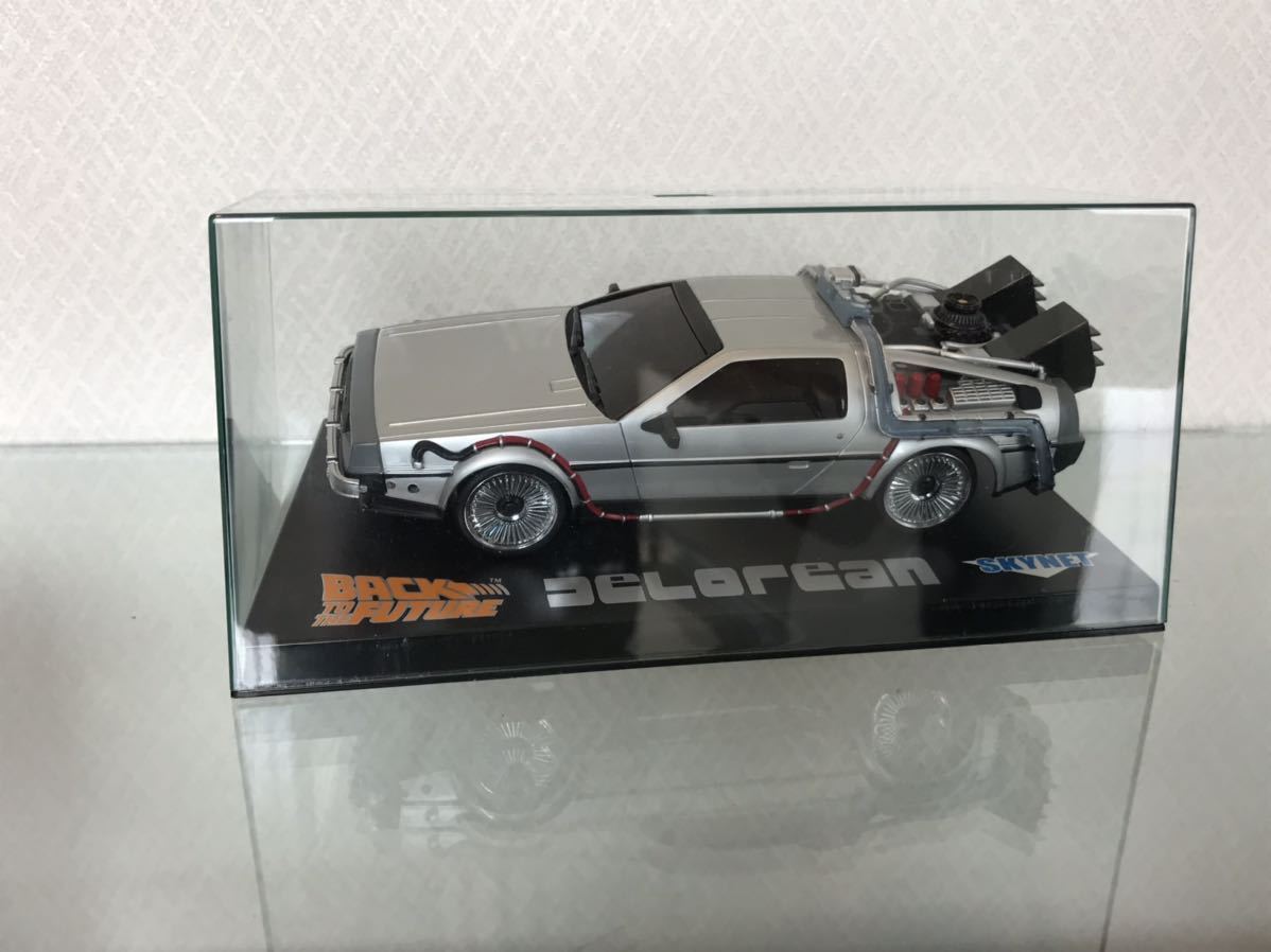 送料無料　京商ミニッツレーサー用 バック トュー ザ フューチャー デロリアン ラジコンボディ AOSIMA SKYNET BACK TO THE FUTURE DELOREAN