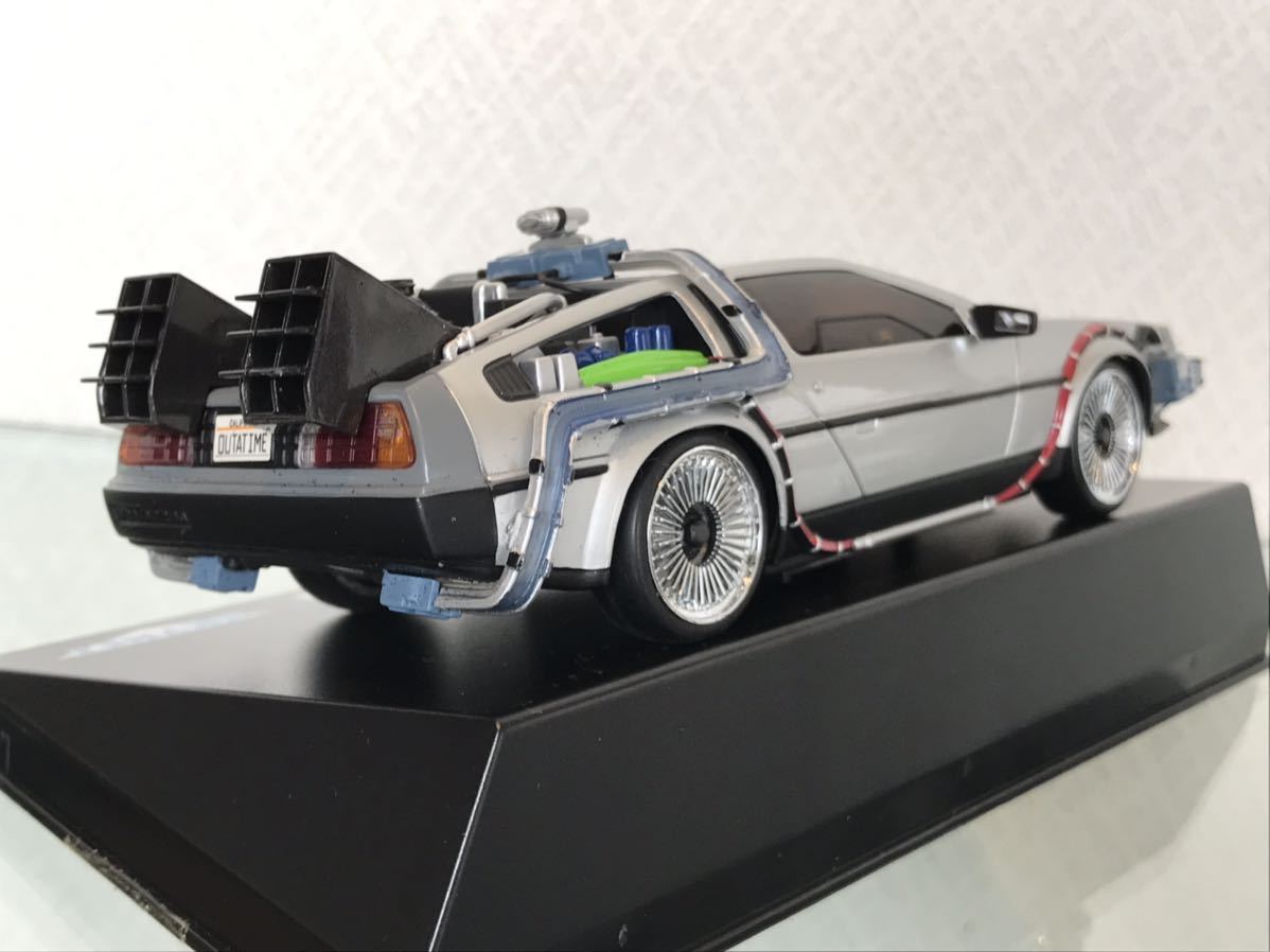 送料無料　京商ミニッツレーサー用 バック トュー ザ フューチャー デロリアン ラジコンボディ AOSIMA SKYNET BACK TO THE FUTURE DELOREAN