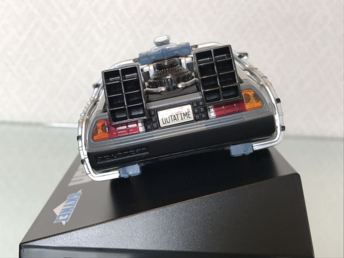 送料無料　京商ミニッツレーサー用 バック トュー ザ フューチャー デロリアン ラジコンボディ AOSIMA SKYNET BACK TO THE FUTURE DELOREAN