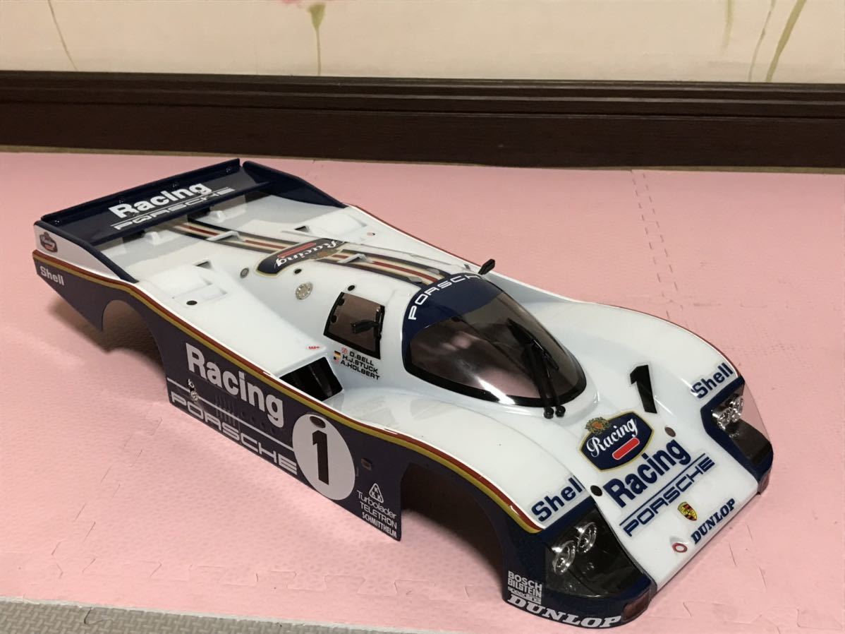 送料無料 1/12 ポルシェ 962C 完成品 ラジコンボディ 京商 送料無料 1/12 ポルシェ 962C 完成品 ラジコンボディ 京商