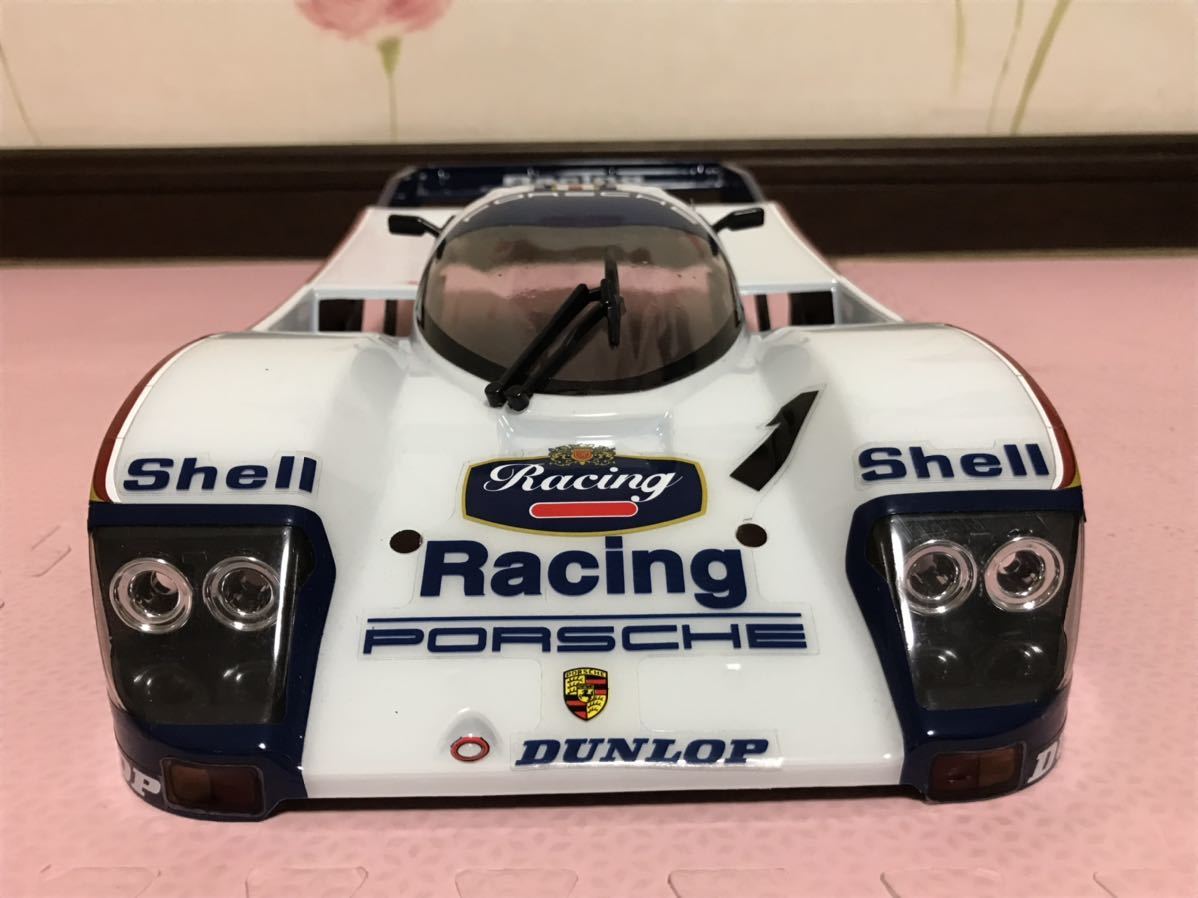 送料無料 1/12 ポルシェ 962C 完成品 ラジコンボディ 京商 送料無料 1/12 ポルシェ 962C 完成品 ラジコンボディ 京商