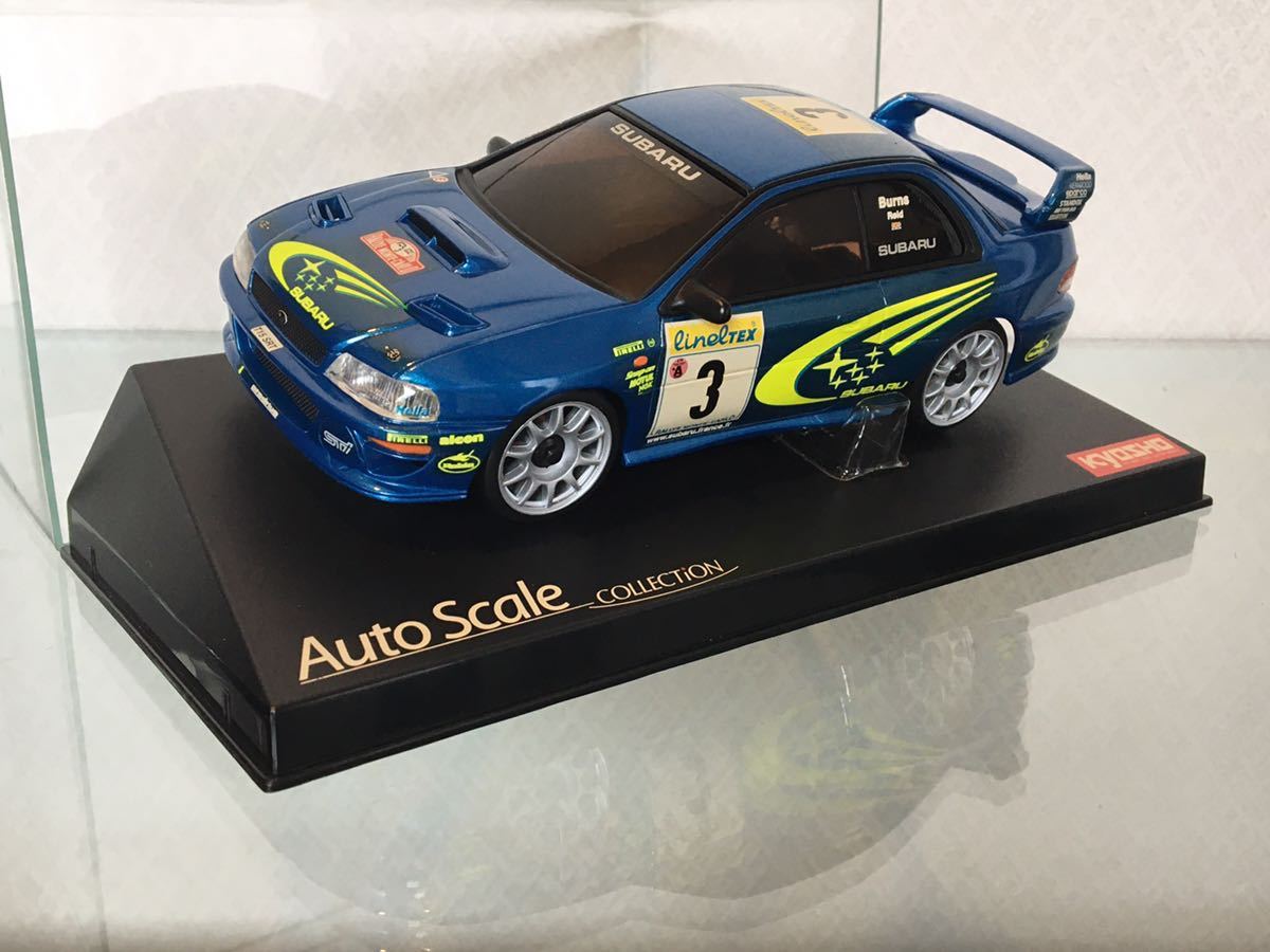 送料無料　未走行 京商ミニッツレーサー スバル インプレッサ WRC ラリーカー ラジコンボディ KYOSHO MINI-Z SUBARU IMPREZA RALLY