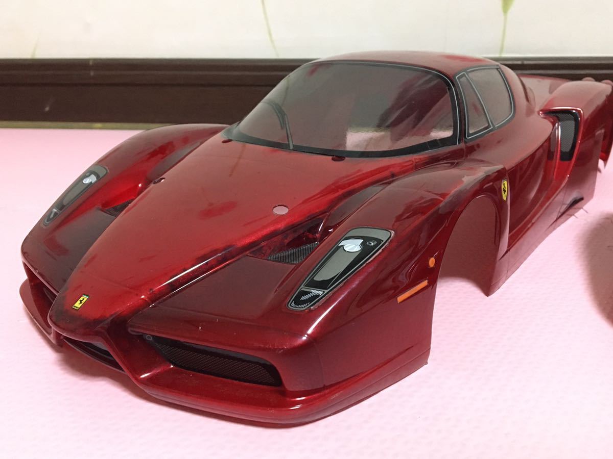 送料無料　1/10 フェラーリ ラジコンボディセット　タミヤ エンツォ FXX TAMIYA FERRARI ENZO RC BODY