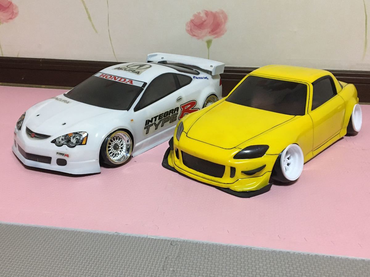 送料無料　1/10 ホンダ インテグラ タイプR S2000 ラジコンボディセット　HPI パンドラ PANDORA HONDA INTEGRA TYPE-R RC BODY ドリフト