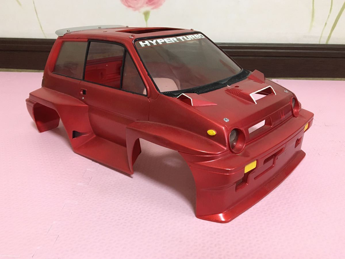 送料無料 1/10 ウィリーレーサー用 ホンダ シティ ターボ 送料無料 1/10 ウィリーレーサー用 ホンダ シティ ターボ