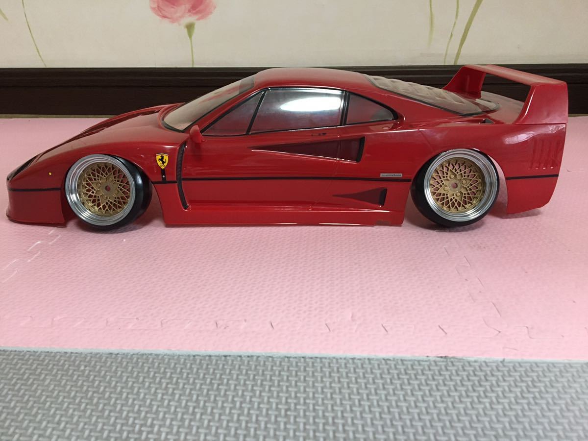 ヤフオク! - 送料無料 1/10 フェラーリ F40 タミヤ ラジコン