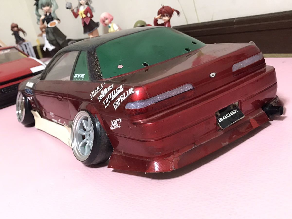 送料無料　1/10 日産 コテコテのワンビア　ラジコンボディ ヨコモ YOKOMO ドリフト DRIFT RC BODY 走り屋_画像6