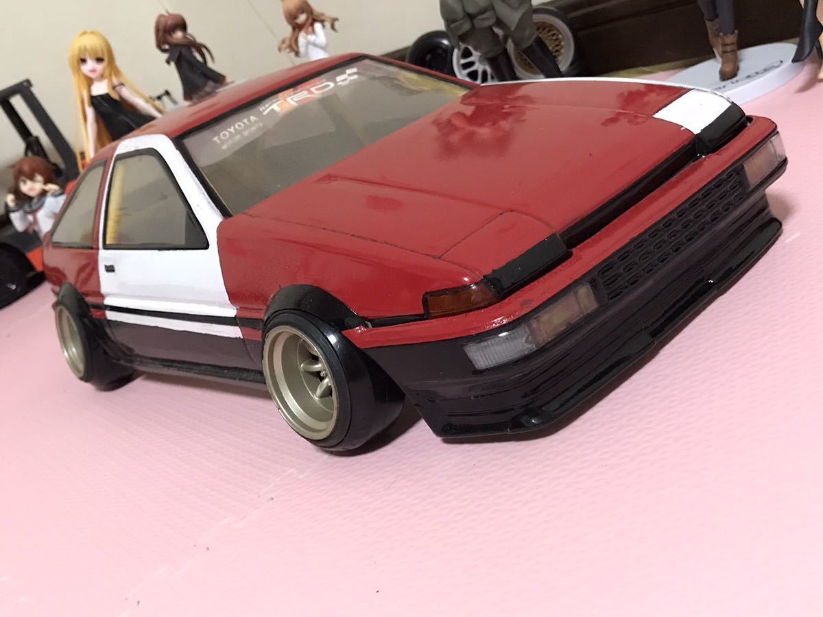 送料無料 1/10 トヨタ AE86 走り屋トレノ 3ドア ラジコンボディ 送料無料 1/10 トヨタ AE86 走り屋トレノ 3ドア ラジコンボディ