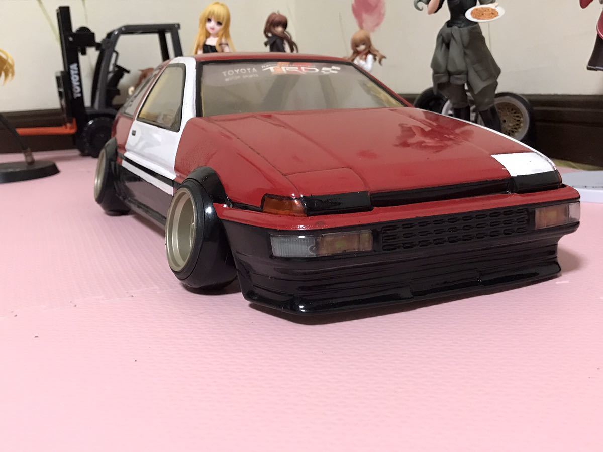 送料無料 1/10 トヨタ AE86 走り屋トレノ 3ドア ラジコンボディ 送料無料 1/10 トヨタ AE86 走り屋トレノ 3ドア ラジコンボディ
