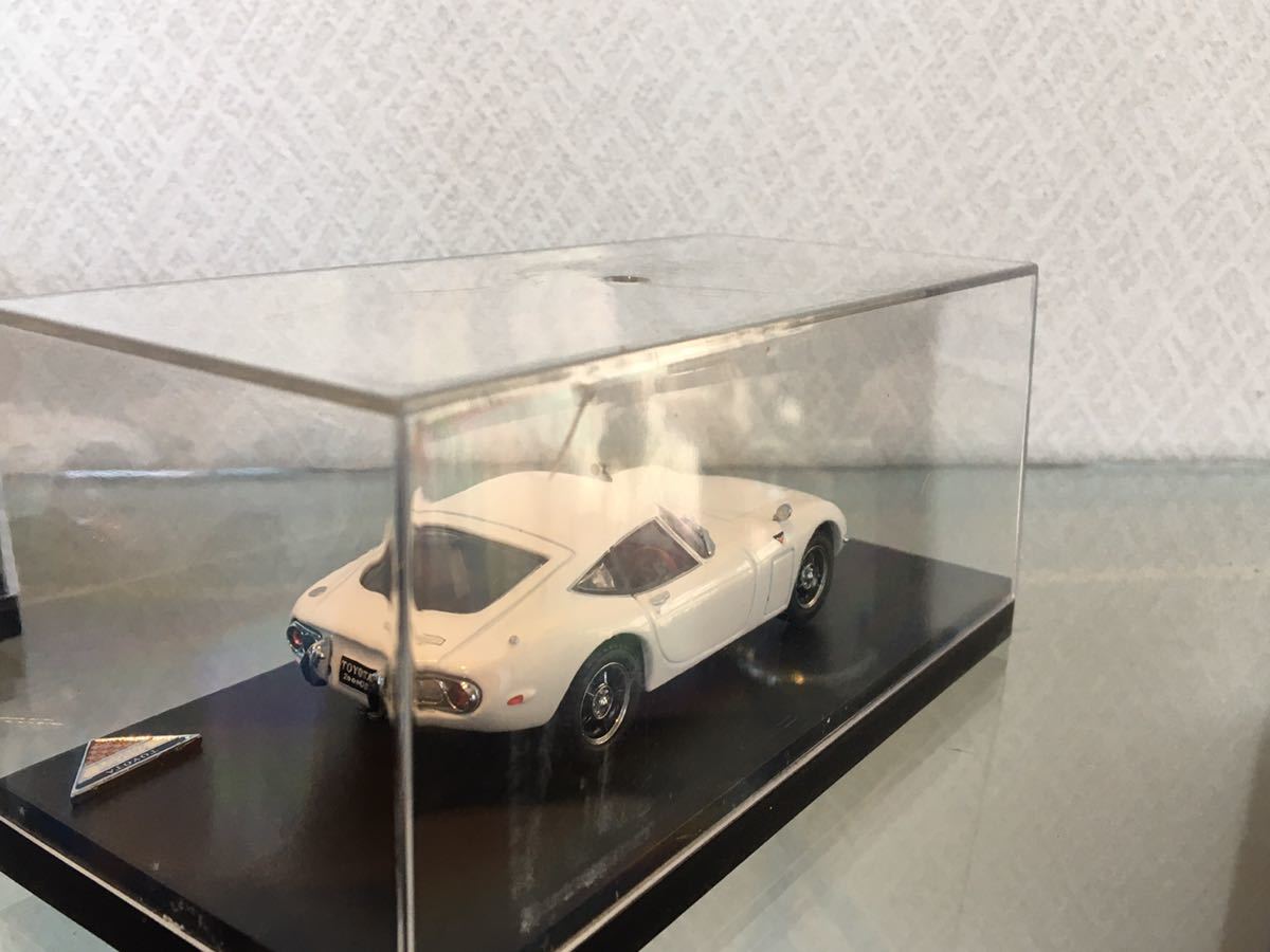 送料無料　1/43 トヨタ 2000GT ミニカーセット　オープンカー　京商 KYOSHO TOYOTA ホワイト 旧車