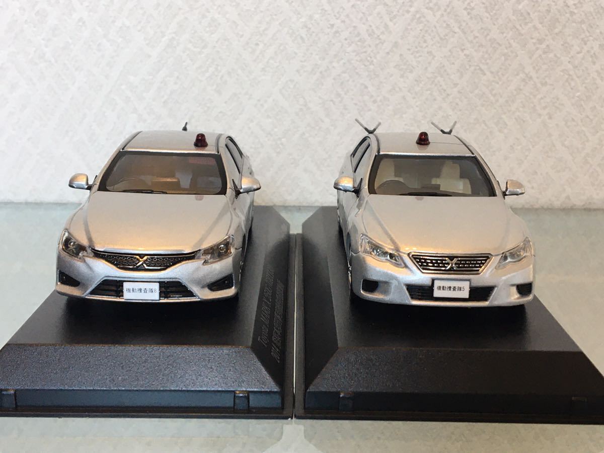 送料無料 1/43 トヨタ マークX GRX130 覆面パトカー ミニカー 送料無料 1/43 トヨタ マークX GRX130 覆面パトカー ミニカー