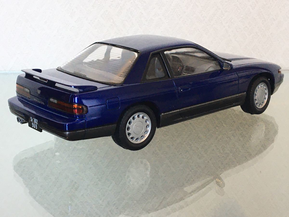 送料無料　1/24 プラモデル　完成品　欧米仕様 日産 シルビア S13 タミヤ TAMIYA NISSAN SILVIA US仕様