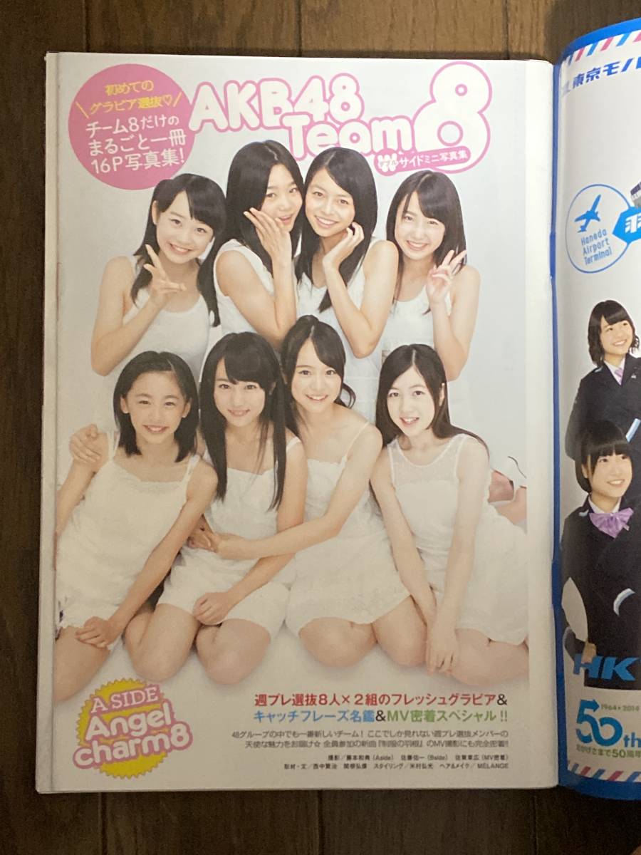 週刊プレイボーイ増刊AKB48×プレイボーイ2014_特別付録AKB48team8ミニ写真集付き