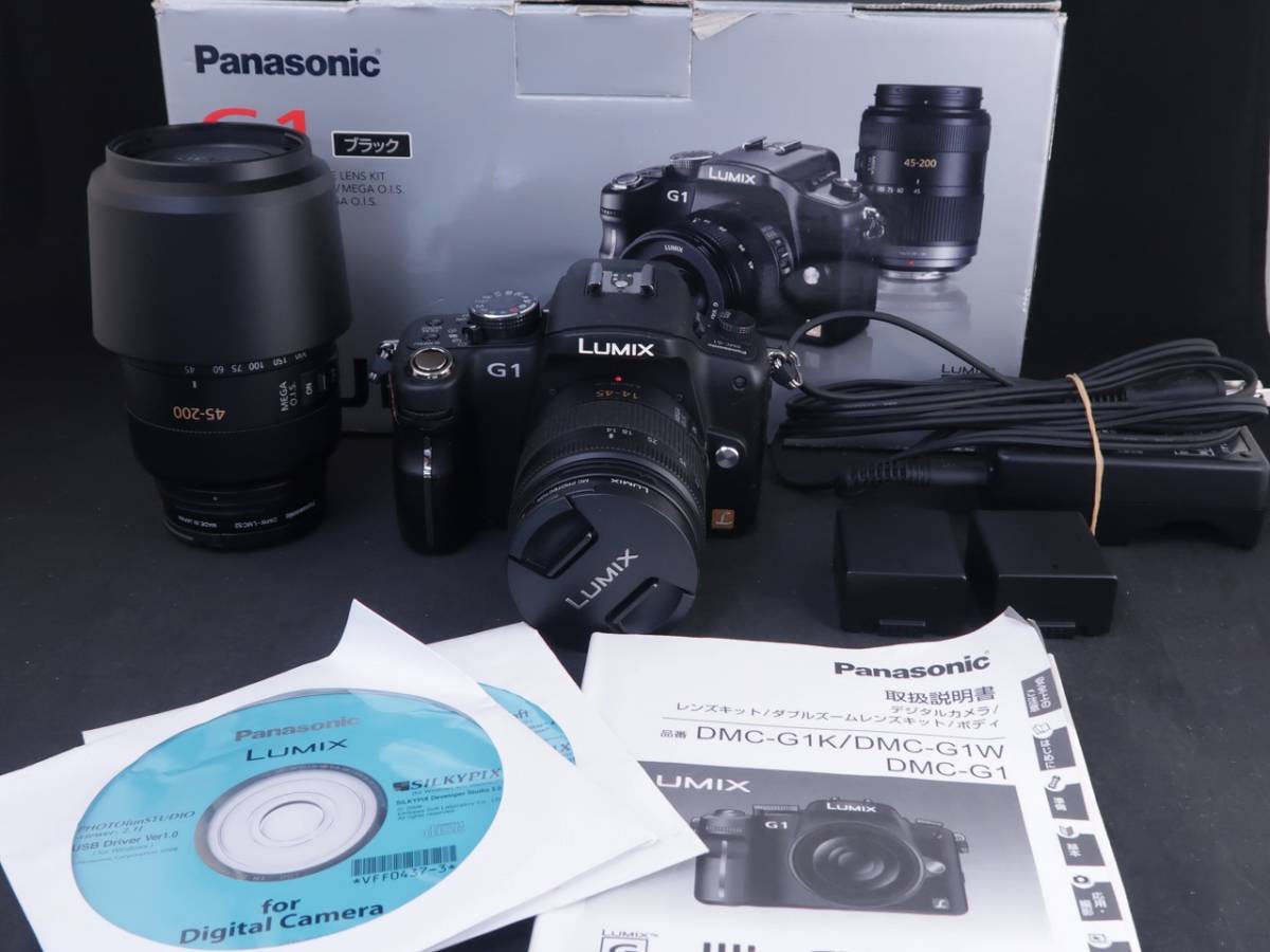 最大41%OFFクーポン panasonic LUMIX G1 14-45 45-200 ダブルレンズ