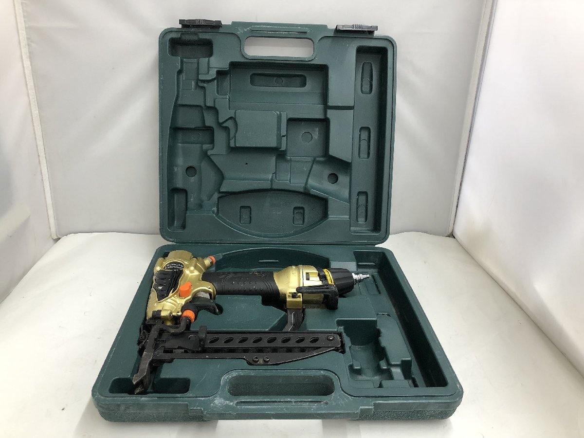 ② 品 エア工具 HiKOKI ハイコーキ 旧日立工機 高圧フロア用タッカ