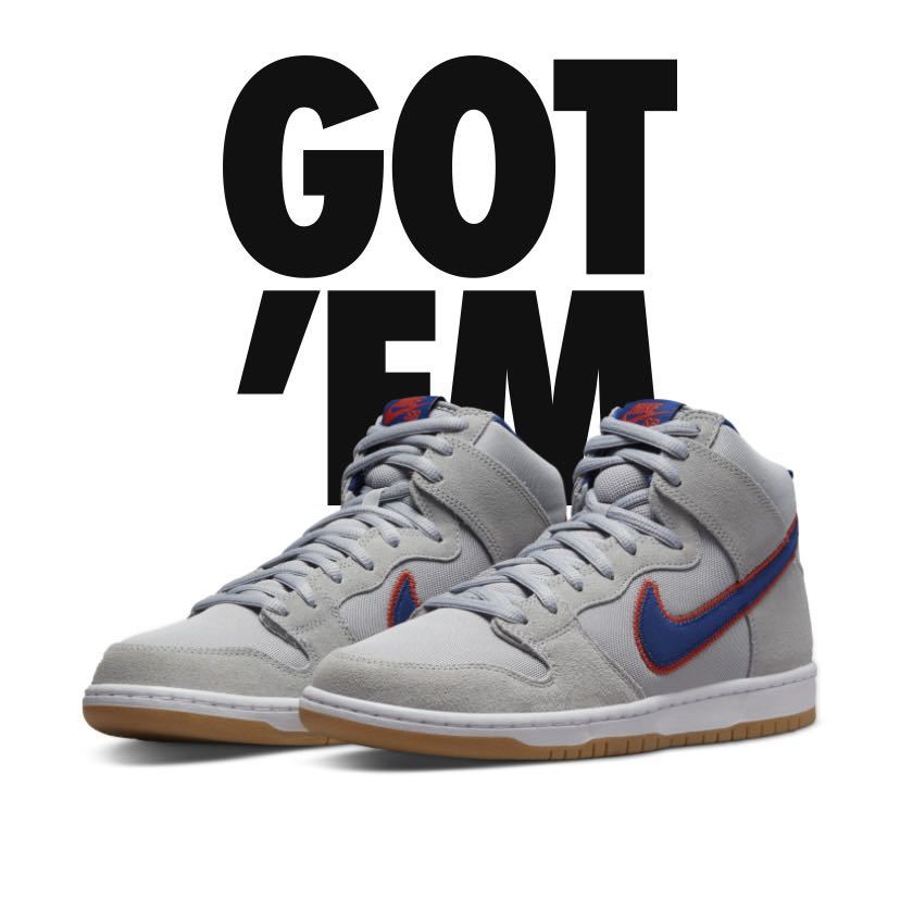 新品】即決☆ NIKE SB DUNK HIGH RUSH BLUE AND TEAM ORANGE ナイキ