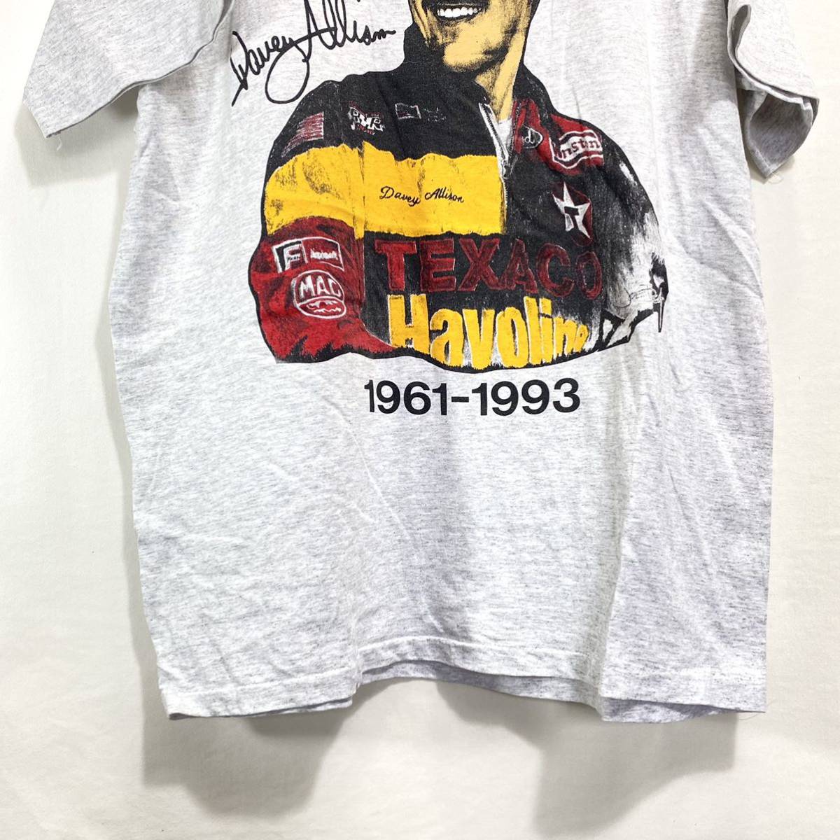 ■ 90s 90年代 ビンテージ USA製 PREMIER SPORTSWEAR デイヴィーアリソン イラスト Tシャツ サイズX-LARGE David Allison 1961-1993 ■の画像2