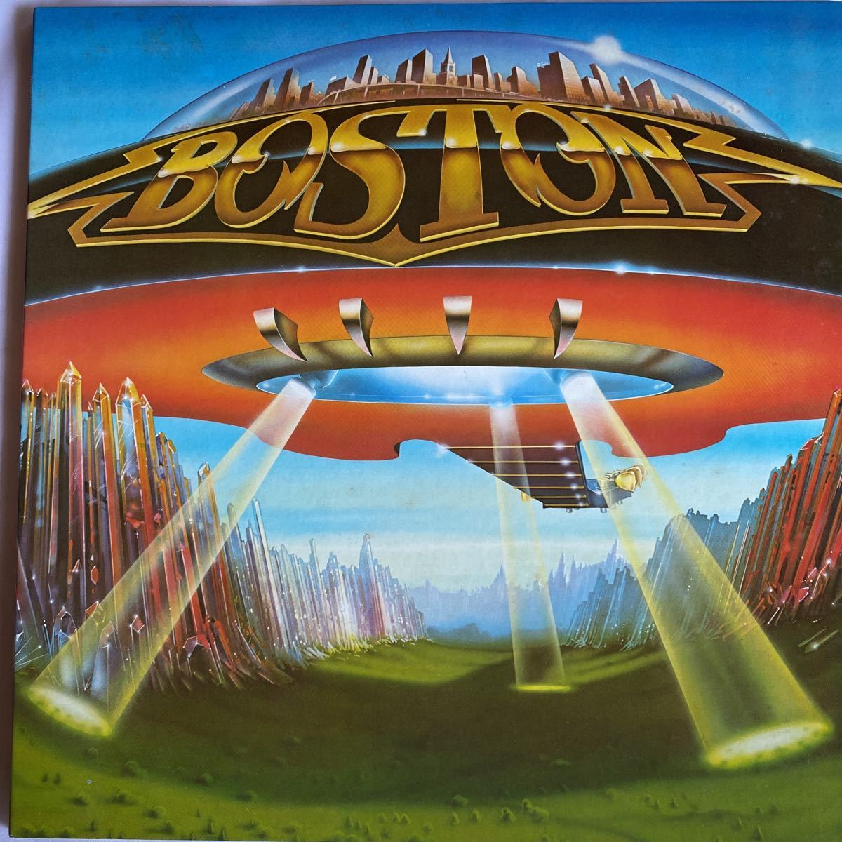 NA1117N158　LP盤レコード　BOSTON / DON’T LOOK BACK　ボストン / ドント・ルック・バック（新惑星着陸）25・3P-1_画像1