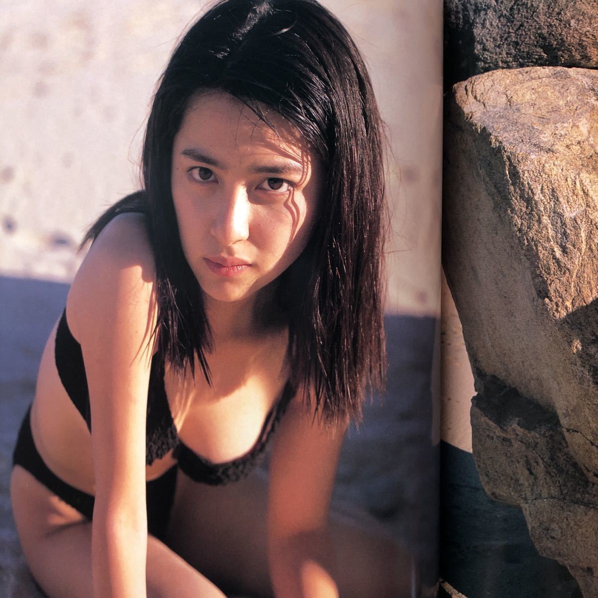 NA1219N165　奥菜　恵　写真集　撮影・井ノ元浩二　ポスター付　1996年11月発行　ワニブックス_画像7