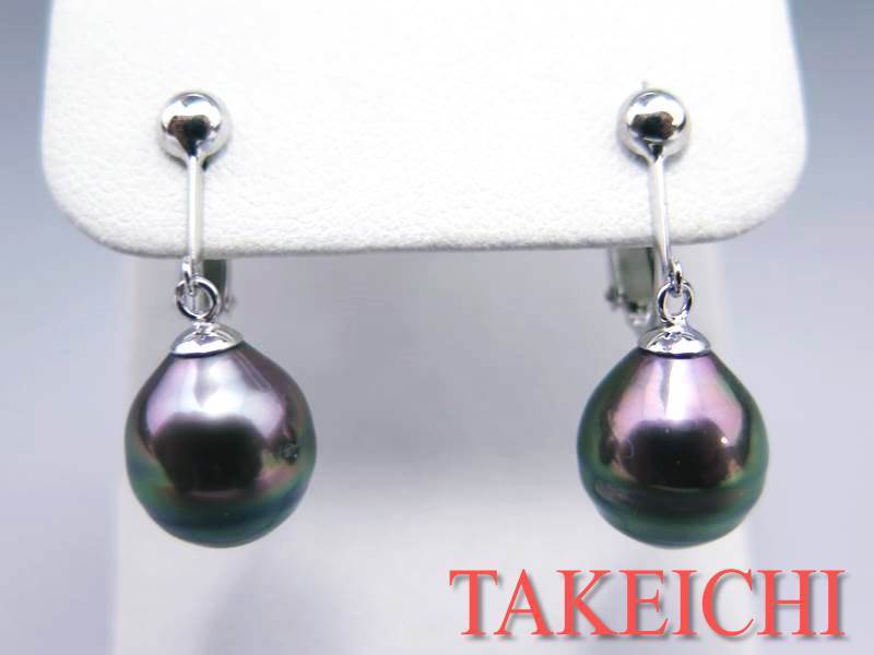 [tasaki]K14WG* earrings ba lock pearl /I237/26072