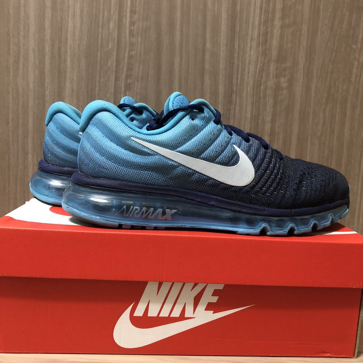 ナイキ NIKE AIRMAX2017 エアマックス2017 27.5cm ランニングシューズ
