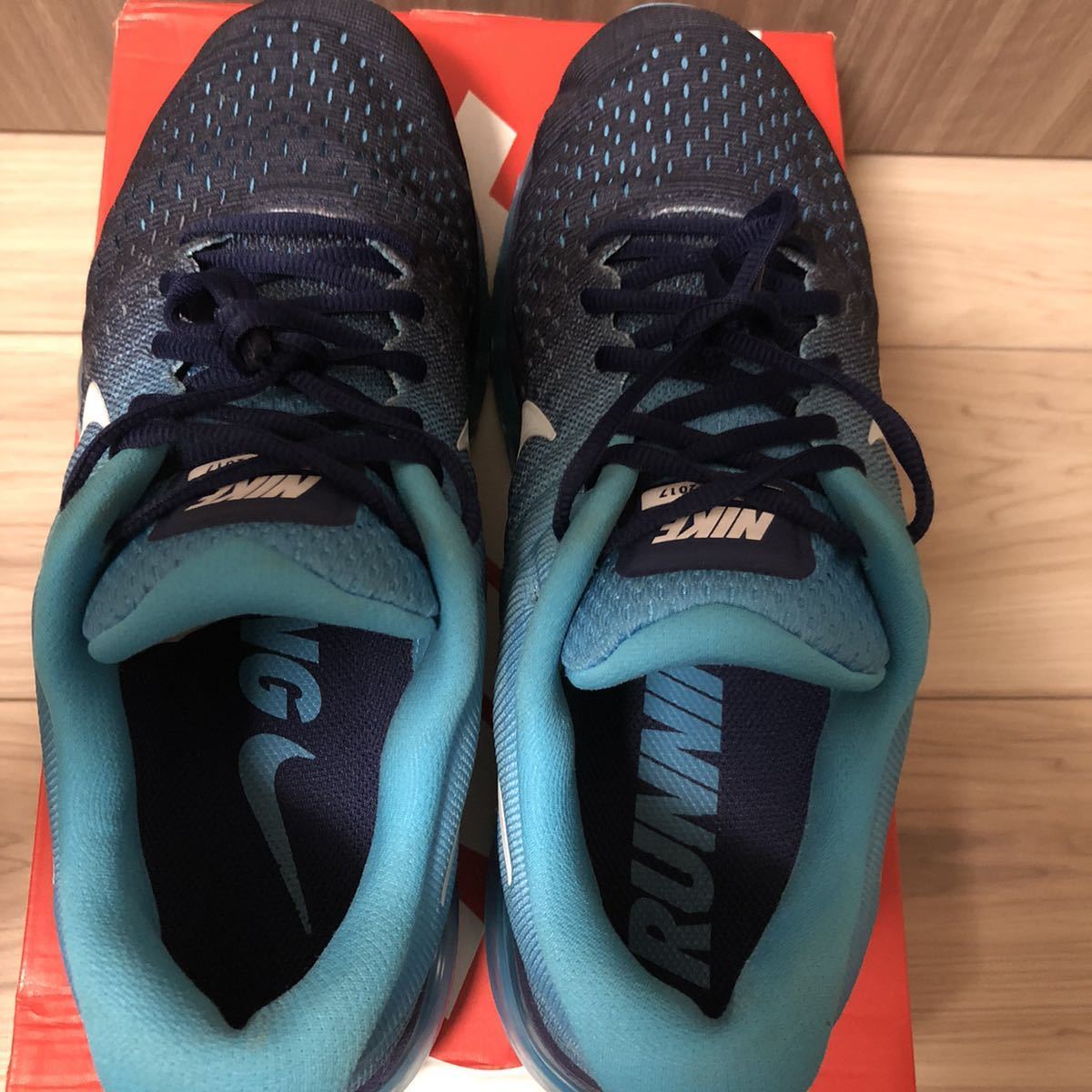 ナイキ NIKE AIRMAX2017 エアマックス2017 27.5cm ランニングシューズ