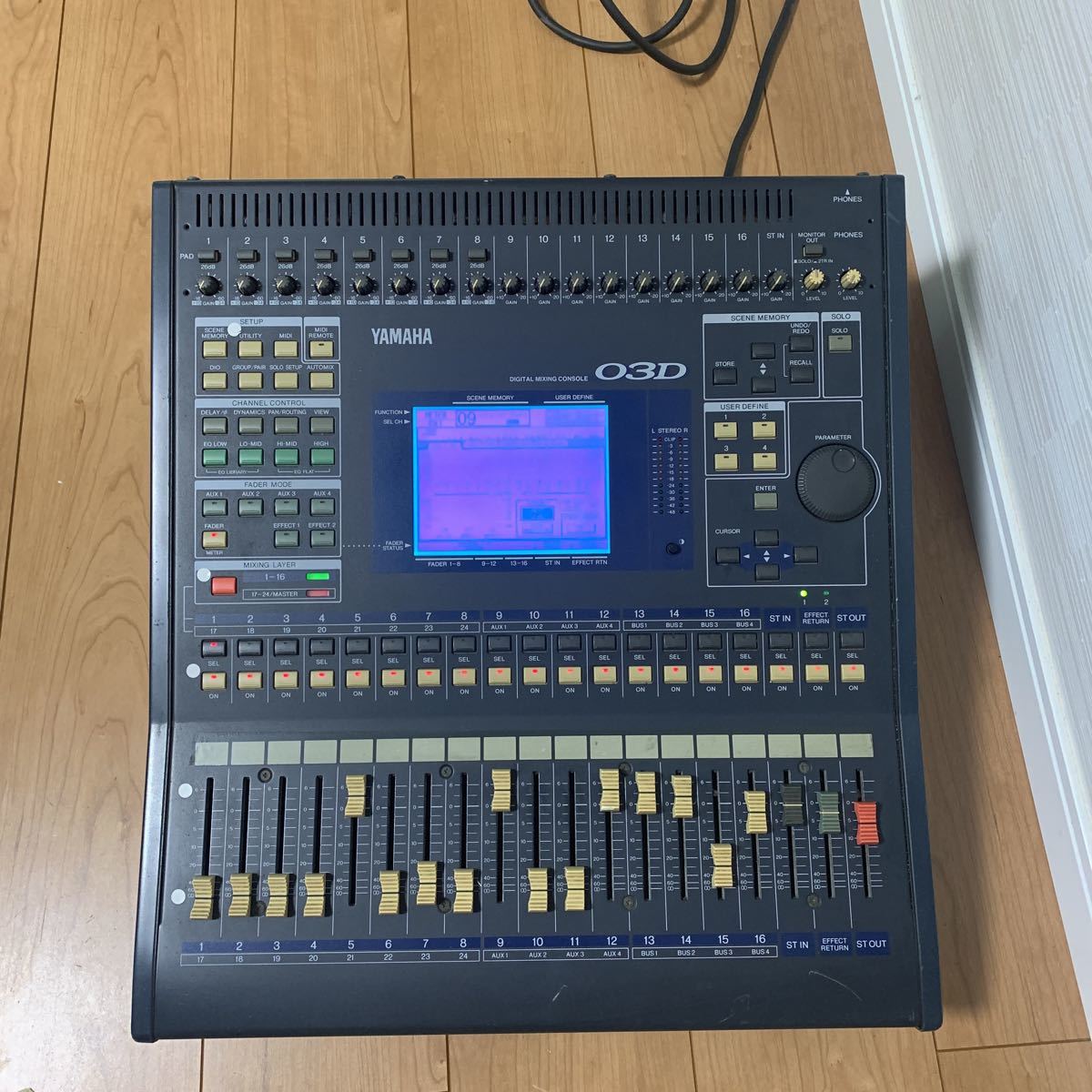 YAMAHA ヤマハ 03D デジタルミキサー 通電確認OK gastech.com.tr