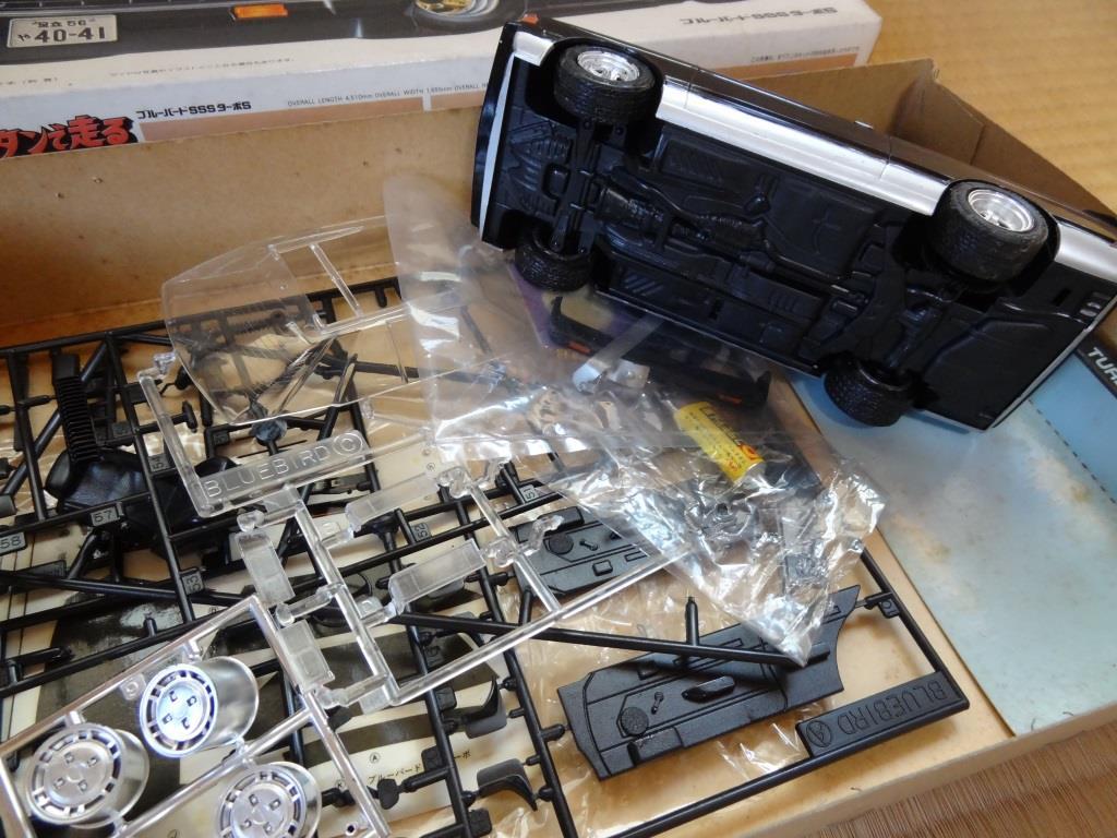 マルイプラモデル 1/24スケール ブルーバードSSSターボ 八の字 マルイプラモデル 1/24スケール ブルーバードSSSターボ 八の字