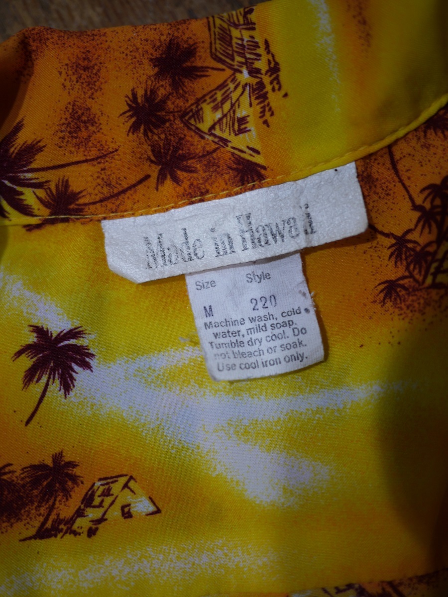 アロハシャツ ヴィンテージ hawaiian shirt 5495_画像4