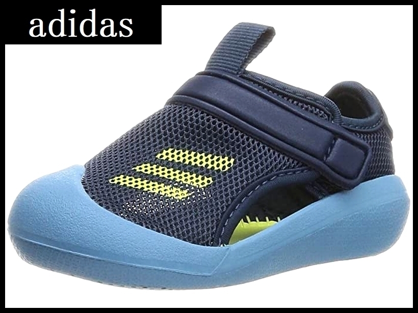 送料無料 G① 新品 adidas アディダス 21ss FY8933 Altaventure CT I アルタベンチャー ベビー サンダル キッズ 靴 ブルー 青 12.0cm ④_画像1