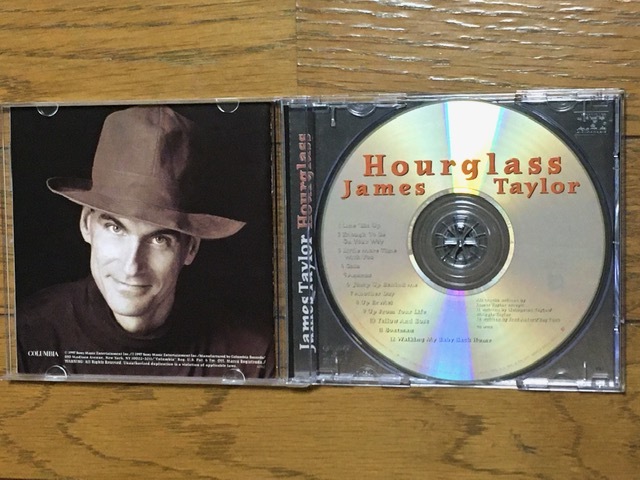 James Taylor / Hourglass フォークロック アコースティック 輸入盤(品番:67912) 廃盤 Branford Marsalis / Michael Brecker / Edgar Meyer_画像4