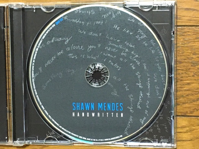 Shawn Mendes / Handwritten フォークポップ ソウル 名盤 輸入盤(品番:4713555) Camilla Cabello Justin Bieber John Mayer Ed Sheeran_画像5