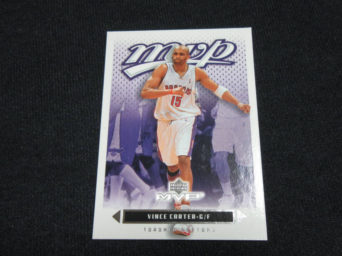 VINCE CARTER　ビンス・カーター　2003 UPPER DECK MVP ラプターズ　_ビンス・カーター　ラプターズ