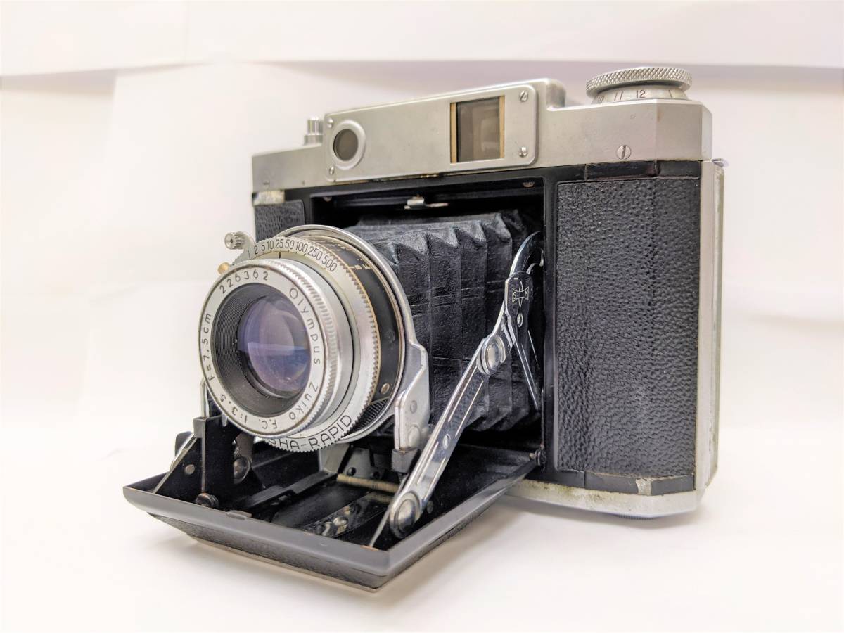 11641】MAMIYA-6 蛇腹フィルムカメラ 稼働確認済み レンズ F.C.1:3.5 f
