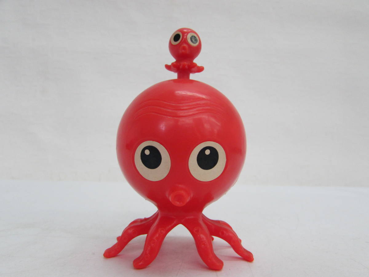  Showa Retro zen my octopus ... toy toy Taiwan made junk height : approximately 11cm