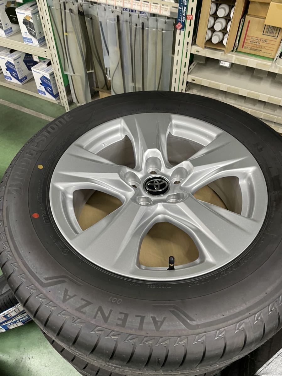 新車外し ハリアー80 純正タイヤホイールセット 17インチ 225/65R17
