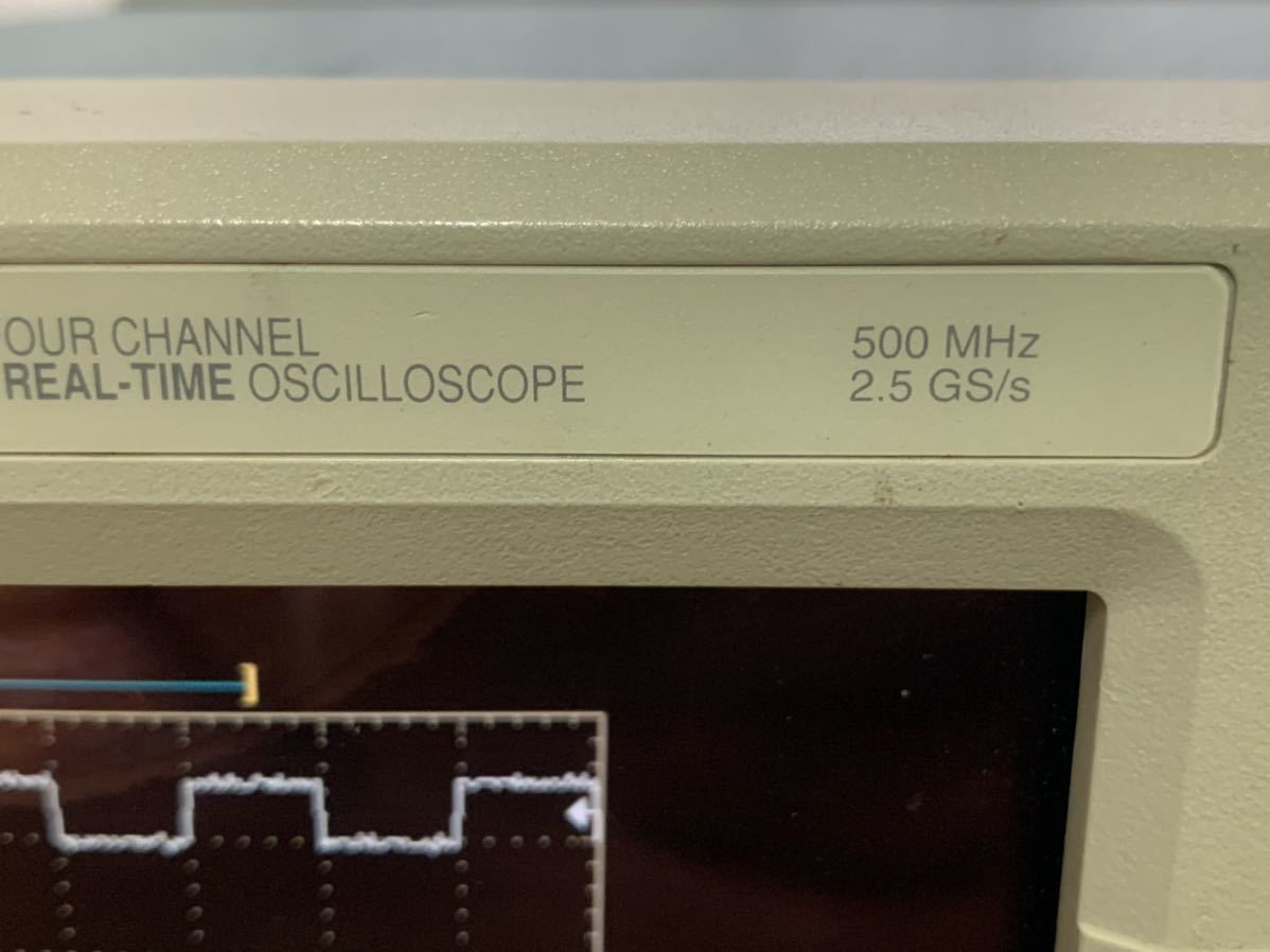 即決!動作品!Tektronix テクトロニクス デジタルオシロスコープ TDS644B 500MHz 4CH 2.5GS/s - アマチュア無線