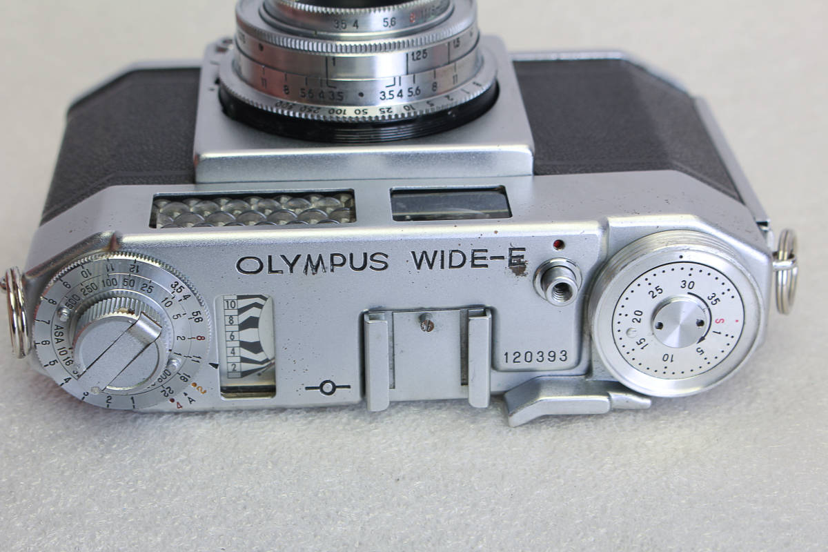 送料520円。現状。オリンパス OLYMPUS WIDE-E 35mmF3.5 。管理B22_画像4