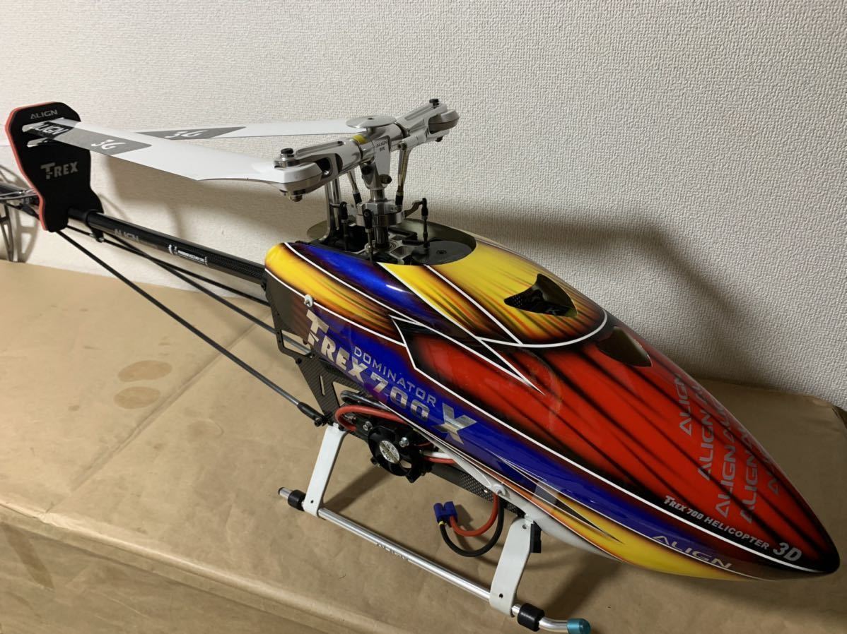アライン T-REX 700X DOMINATOR ジャイロ、レシーバーフルコンプリート