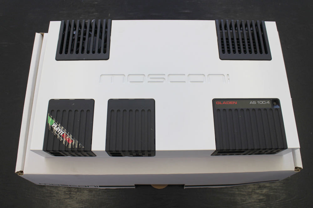 美品!MOSCONI モスコニアンプAS100.4 未記入保証書付き nacolnist.edu.np